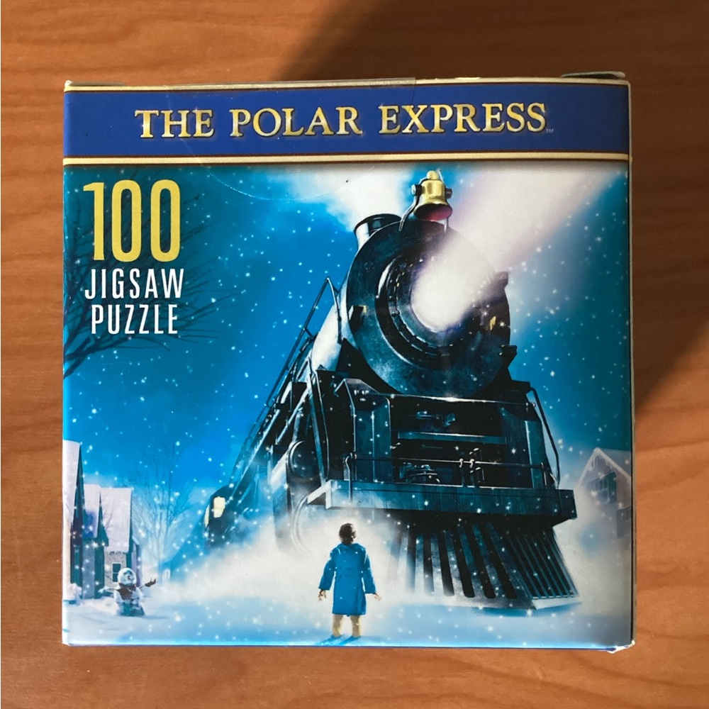 New The Polar Express 100 Piece Jigsaw Puzzle Holidays